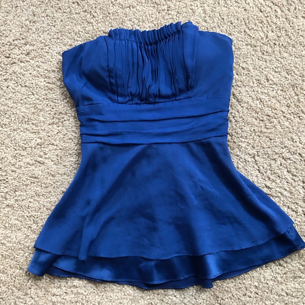 Bebe strapless top